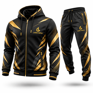 Premium Teamwear Custom Sublimation <b>Tracksuit</b> Personalized Sports Jacket and Pants Set for Football Soccer Basketball Training - Product Image 2