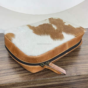 New Genuine Cowhide Leather Bible Cover With Zipper Custom Wholesale Bible Case With Bookmark Book <b>Bag</b> <b>Holder</b> For Church Travel - Product Image 4