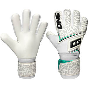 Gants de gardien de but de football ADVANCE Mentality Monster Fingersave respirants en latex allemand de 4 mm avec fermeture auto-agrippante - Product Image 2