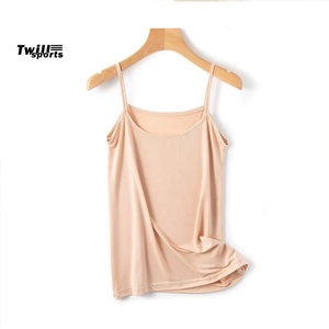 Servicio OEM, Camisola Personalizada para Mujer, 3 Colores Sólidos, Tela Ligera de Uso Regular, Estilo Sujetador sin Tirantes, 100% Fibra de Bambú - Product Image 5