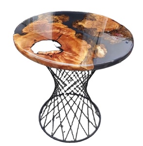 Traer resina y madera, la mejor calidad, muebles de lujo para el hogar, madera maciza de nogal, restaurante, comedor, café, río, cocina, epoxi - Product Image 1