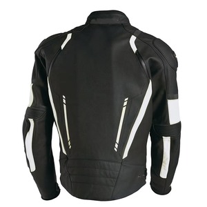 European and American <b>Men's</b> <b>Jacket</b> for <b>Men</b> Teenagers Standing Collar Punk <b>Leather</b> - Product Image 6