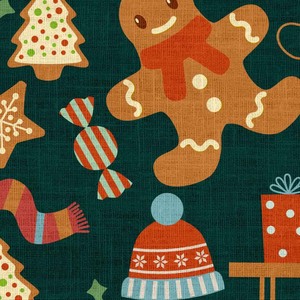 Nappe de Noël à motifs imprimés, couleur et taille personnalisables, nappe carrée à prix compétitif. - Product Image 6