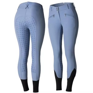Premium Women Breeches High Waist Equestrian Riding Trousers with Flexible Performance Fabric - Product Image 1