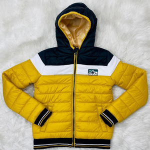 Vestes d'hiver classiques en coton pour enfants, couleurs unies, styles assortis, stock, garçons, filles, fermeture éclair, vestes matelassées - Product Image 6