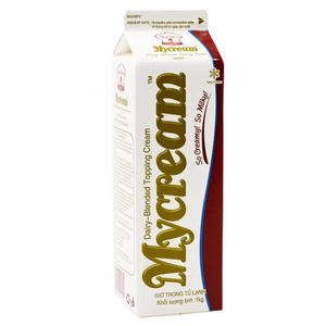 Wholesale <b>Direct</b> From Manufacture <b>Bakery</b> Using OEM/ODM Non Dairy Cream HALAL Mycream Ivory Blended Topping Creamer 1KG Supplier - Product Image 1