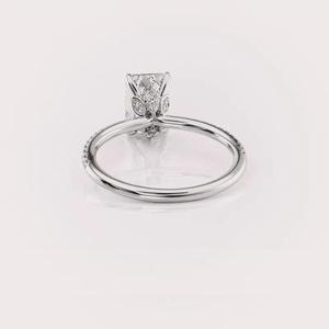 Best Quality Moissanite Engagement <b>Ring</b> for Women Bridal Wear Wedding Event and Memorable Gift Available For Sale - Product Image 3