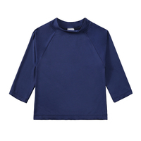 Maillot de bain une pièce à manches longues pour bébés garçons et filles, protection solaire UPF50, respirant, séchage rapide, coton, impression logo personnalisée, vente en gros