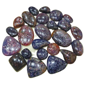 Cristales de Iolita y Piedra del Sol Multicolores Naturales de Alta Calidad, en Forma de Pera, de 20-45mm, para Joyería - Product Image 4