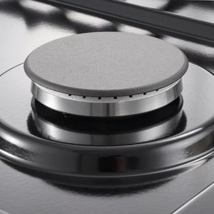 Cucina a Gas Indipendente in Acciaio Inossidabile da 29,9 Pollici con 4 Bruciatori Sigillati e Funzione Forno con Ripiani Facili da Raggiungere - Product Image 3