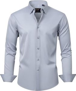 Premium Custom Printed Men's Dress Shirt in Soft Cotton Long Sleeve for Casual and Formal Wear - Product Image 2