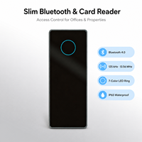 Lecteur de contrôle d'accès intelligent à double technologie Slim, lecteur de carte sans contact pour systèmes de contrôle d'accès