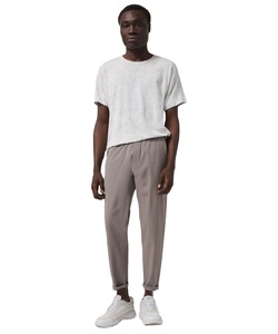 เสื้อยืดคอตตอนเจอร์ซีย์ สไตล์ใหม่ลำลอง ผ้าฝ้ายออร์แกนิคแท้ สำหรับผู้ชาย เสื้อยืดผู้ชาย ผ้าฝ้าย 100% เสื้อยืดราคาถูก เสื้อผ้าเจอร์ซีย์ - Product Image 1