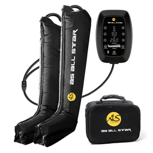 Masajeador de Pies y Piernas AS ALL STAR, 8 Cámaras, Control de Tiempo, Enchufable, para Recuperación Muscular de Piernas, CE ODM - Product Image 1