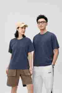 T-Shirt Personalizzata in <span class=keywords><strong>Cotone</strong></span> <span class=keywords><strong>Mercerizzato</strong></span> Gassato con Finitura Lucida - Product Image 3