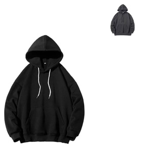 เสื้อฮู้ดดี้ผู้ชายแบบสวมหัว สไตล์สตรีท ปี 2026 OEM ODM ผ้าฝ้ายฟลีซ 100% แขนยาว ฮู้ดใหญ่ ใส่ได้ทั้งผู้ชายและผู้หญิง - Product Image 1