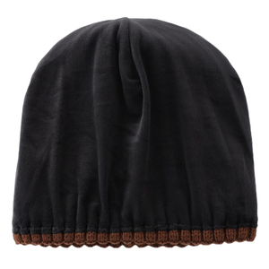 Customizable Winter Beanie Knit <b>Hat</b> Solid Color Warm <b>Cap</b> with Logo Plain Style for Travel With OEM Service Beanies <b>Caps</b> - Product Image 4