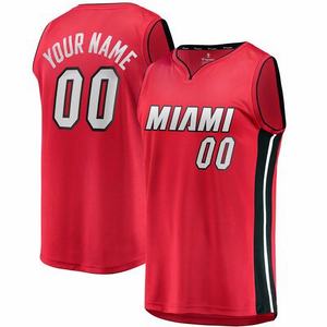 Camisetas Deportivas NBA de Baloncesto Americano, de Alta Calidad, Baratas, Estampadas y Cosidas, de los Jugadores de Miami, al por Mayor - Product Image 2