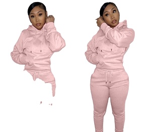 Chándal profesional con logotipo personalizado, nuevo diseño de moda, venta al por mayor, chándal para mujer, ropa de entrenamiento, ropa informal, chándales al por mayor - Product Image 3