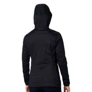 Hot Sale Women Workout Clothing Long Length Zip Closure Hooded <b>Jacket</b> Gym Apparel Low MOQ Parka Supplier Colorblock Windbreaker - Product Image 3