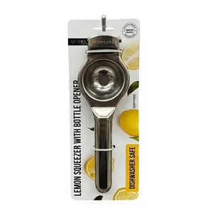 Presse-citron multifonctionnel SKUAS avec ouvre-bouteille en acier inoxydable, manuel, compatible lave-vaisselle, outil pour fruits et légumes - Product Image 2