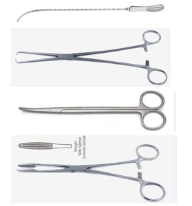 Tijeras Metzenbaum al por mayor, juego de instrumentos quirúrgicos desechables de acero inoxidable, pinzas para apósitos, fabricante de Pakistán - Product Image 1