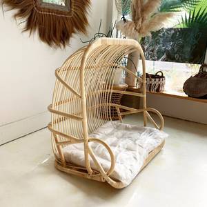 Columpios de ratán para 2 personas, silla colgante de alta calidad del techo, columpios decorativos tipo hamaca. - Product Image 3