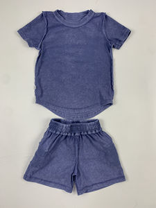 Nouvel ensemble d'été pour homme : T-shirt à manches courtes et short, ensemble de survêtement uni respirant, vêtements de marque pour homme, 2 pièces - Product Image 3