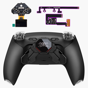 <span class=keywords><strong>Extremerate</strong></span> Spark back paddles Kit with OLED Display & Click Trigger Stop & ERGONOMIC Grips สำหรับตัวควบคุม PS5 BDM-010/020 - Product Image 1