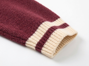 Nuevo Suéter de Punto Jacquard 100% Algodón para Hombre, con Logotipo Frontal, de Secado Rápido, Antiarrugas, Antipilling, Holgado, Informal, para Invierno - Product Image 4