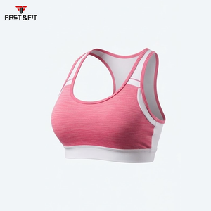 New Arrivals High Quality Sports Training Bra Fitness Sport Wear Custom Printed Logo Women Sports Bra - Product Image 3