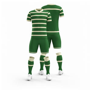 Maillot de football personnalisé et élégant |   Tailles pour hommes, femmes et jeunes |   Vêtements de sport légers à séchage rapide en gros - Product Image 1