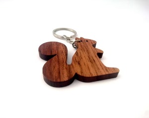 Smooth Texture Wooden <b>Key</b> Chains Fine Surface Wooden <b>Key</b> Chains Solid Finish Wooden <b>Key</b> Chains <b>Custom</b> Factory Wholesale Use - Product Image 3
