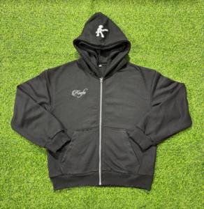 Keega Tracksuit <b>Set</b> Full Zip Hooded Sweatshirt With Side Pockets And <b>Matching</b> Pants Breathable Cotton Casual Wear For Adults - Product Image 2