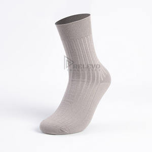 Chaussettes décontractées pour hommes, légères, nouvelle mode, en spandex/polyester/coton, sur mesure, respirantes, confortables, élégantes, chaussettes d'hiver - Product Image 2