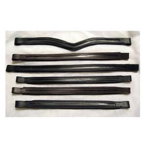 Diadema de cuero de primera calidad para caballo con canal vacío y acolchado en Annabelle Equestrian - Product Image 1