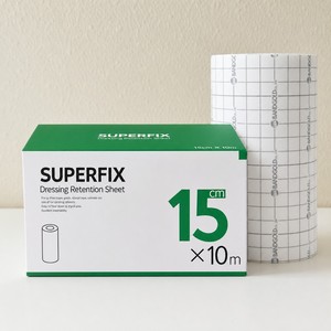 Superfix 15cm x 10m Nonwoven Adhesive Fixing Roll Bandage Medical Tape bandage dressing roll general medical supplies - Product Image 6