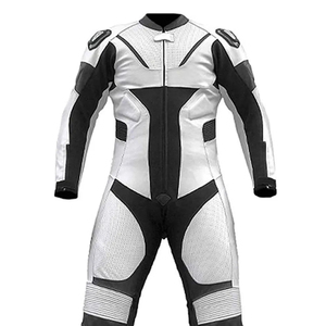 Traje de Motociclismo Profesional de Invierno, Resistente al Viento, de Cuero Grueso, Unisex, Hecho en Pakistán - Product Image 1
