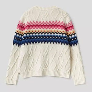 Women's Long Sleeve Cable Knit <b>Sweater</b> <b>Crewneck</b> Oversized Casual Pullover Soft Warm Cozy Winter Loose Fit - Product Image 5
