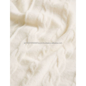 Écharpe en acrylique personnalisée avec logo pour hommes, respirante, couleur magnifique, texture tricotée, mode hiver, châle long doux pour étudiantes - Product Image 4