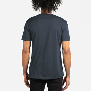 Camiseta de Jersey Premium 100% Algodón para Hombre, Estilo Básico, Impresión Láser, Logotipo Personalizado, Diseño de Punto, 250 Gramos, Transpirable - Product Image 3