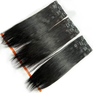 ผมต่อแบบ Double Machine Weft สีเกลือพริกไทย ผมแท้แบบดิบ คิวติเคิลเรียงเส้น ผมหยักศกสีเทา สำหรับต่อผมจากผู้ขาย - Product Image 3