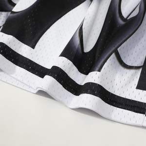 Pantalones Cortos de Baloncesto Americanos Ecológicos de Poliéster/Algodón, Doble Malla, Secado Rápido, Transpirables, Estampado Floral, Ajuste Holgado, Última Moda Urbana - Product Image 5