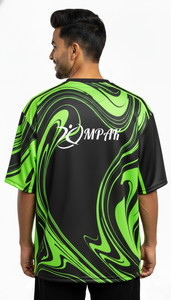 Camiseta Premium de Corte Regular, Sublimada, de Poliéster/Algodón, de Secado Rápido para Hombre, Estilo Casual Urbano de Moda - Product Image 2