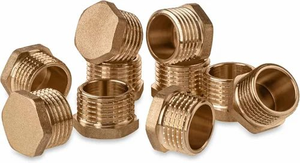 Tapones de latón de alta calidad, cerramientos de extremos de tubería de precisión para instalaciones industriales de plomería e hidráulicas, resistentes a la corrosión - Product Image 3