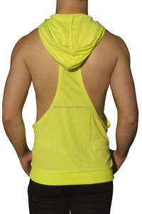 Camiseta Deportiva Ligera sin Mangas con Capucha para Hombre, Ropa de Gimnasio de Verano, Camiseta de Entrenamiento Atlético, Top de Fitness para Ejercicio Muscular - Product Image 3