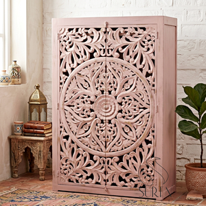 Aparador de Madera Hecho a Mano, Ecológico, Estilo Industrial Moderno, con Puertas y Cajones, Diseño Rústico, Aspecto Antiguo - Product Image 1