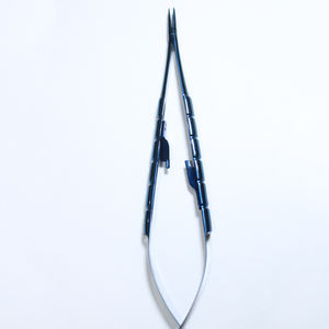 Porte-aiguilles micro en acier inoxydable de qualité médicale, neuf, manuel, 5,5'', réutilisable, certifié CE, instruments chirurgicaux - Product Image 2