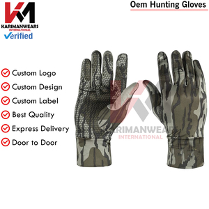 Guantes de Caza Térmicos de Dedo Completo, Resistentes al Viento, con Camuflaje, Agarre Antideslizante y Correa de Muñeca Ajustable para Deportes al Aire Libre - Product Image 2