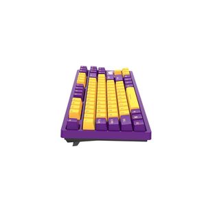 Tastiera Meccanica da Gaming Cablata A87 con Switch Viola, 87 Tasti per Registrazione Macro, Funzione N-Key Rollover e Keycaps PBT Durevoli - Product Image 4